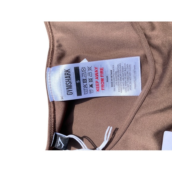 Gymshark Tan Short sveryday  Cap sleeve t shirt size small - Picture 3 of 7